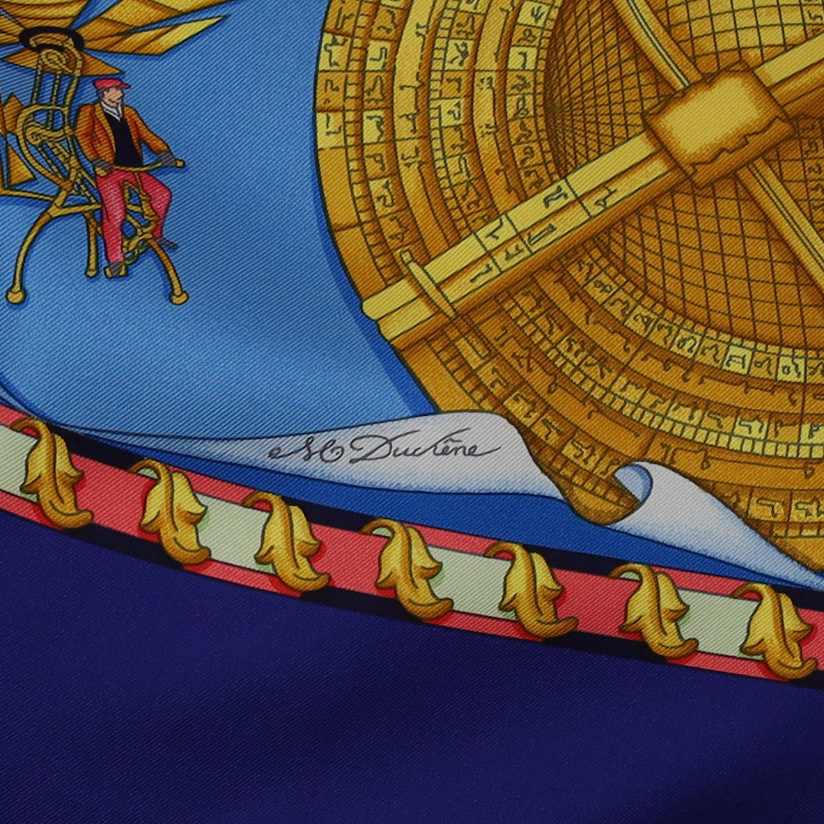 Brand New Boxed Hermès Rêves D’espace Silk Scarf Quite Rare