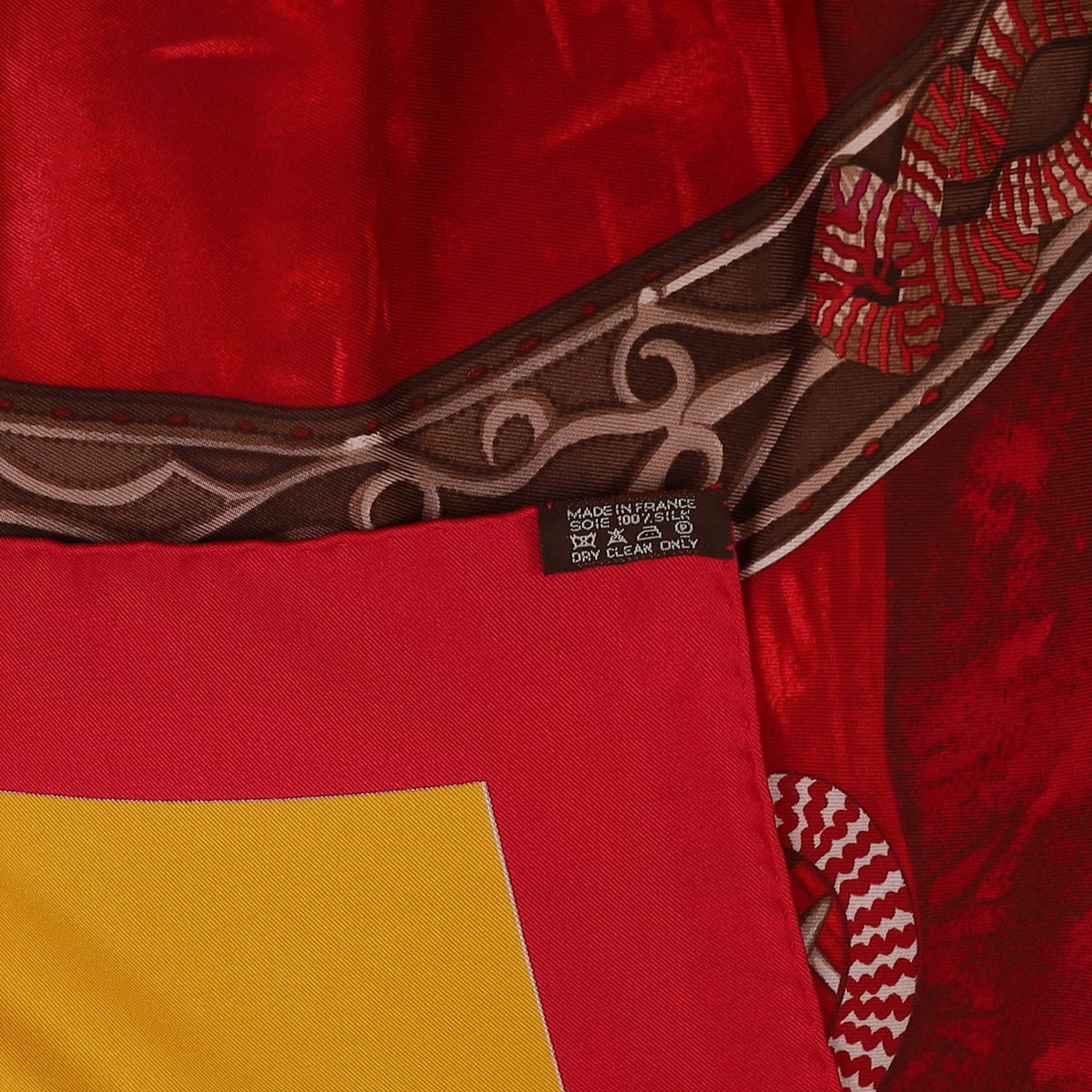 Pristine Boxed Hermès Selle D'apparat Marocaine Silk Scarf