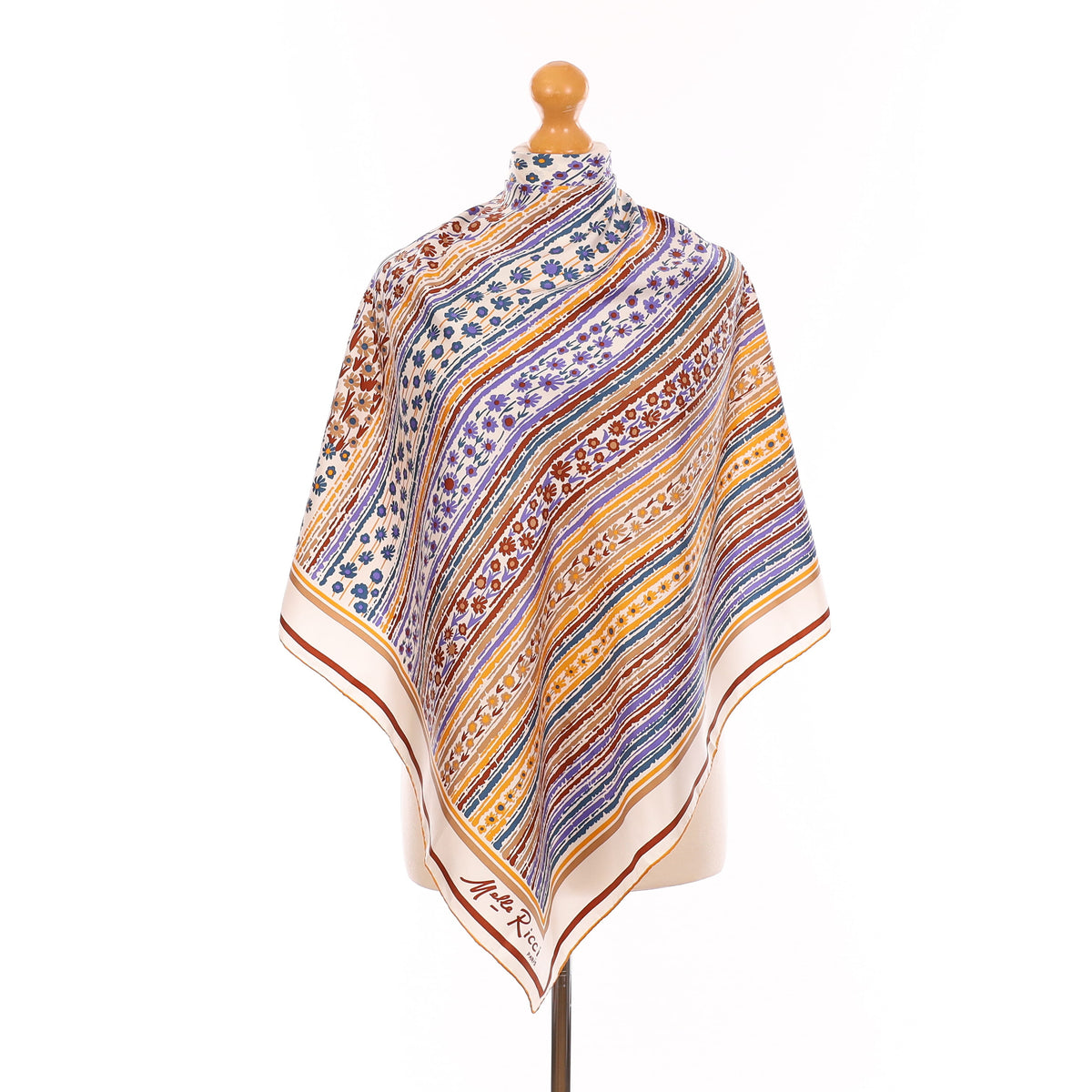Melle Ricci Vintage Silk Scarf