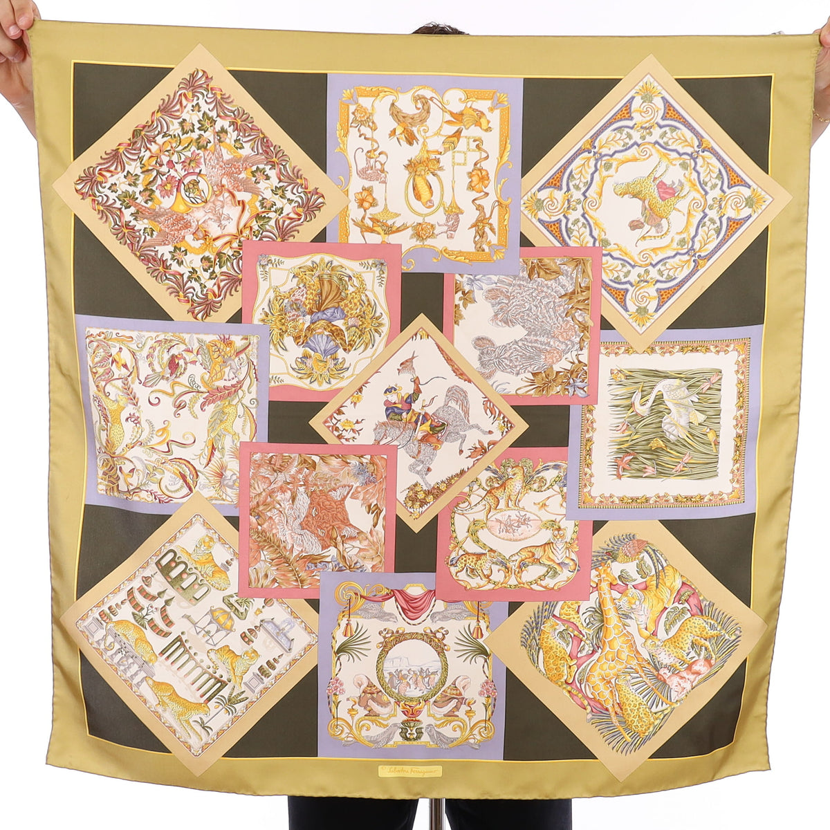 Salvatore Ferragamo Silk Scarf