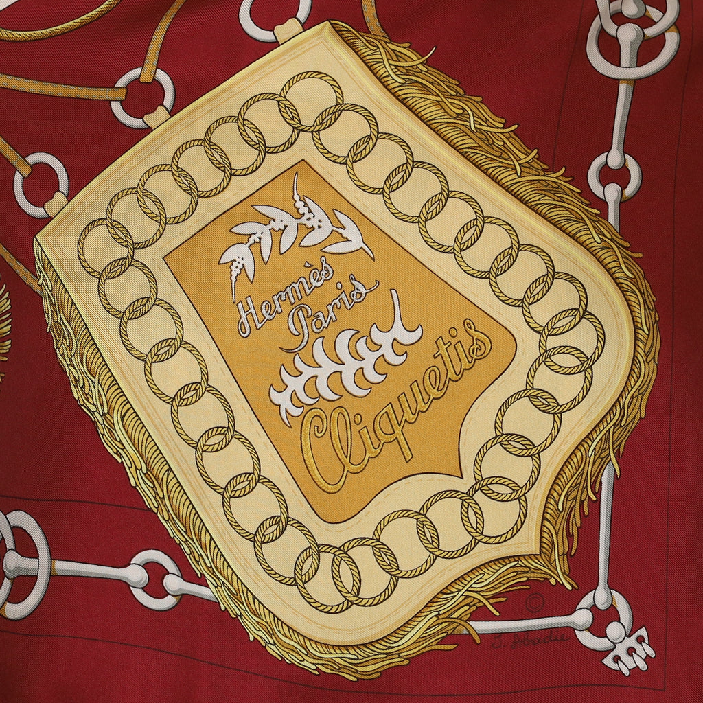 Hermès Cliquetis Silk Scarf