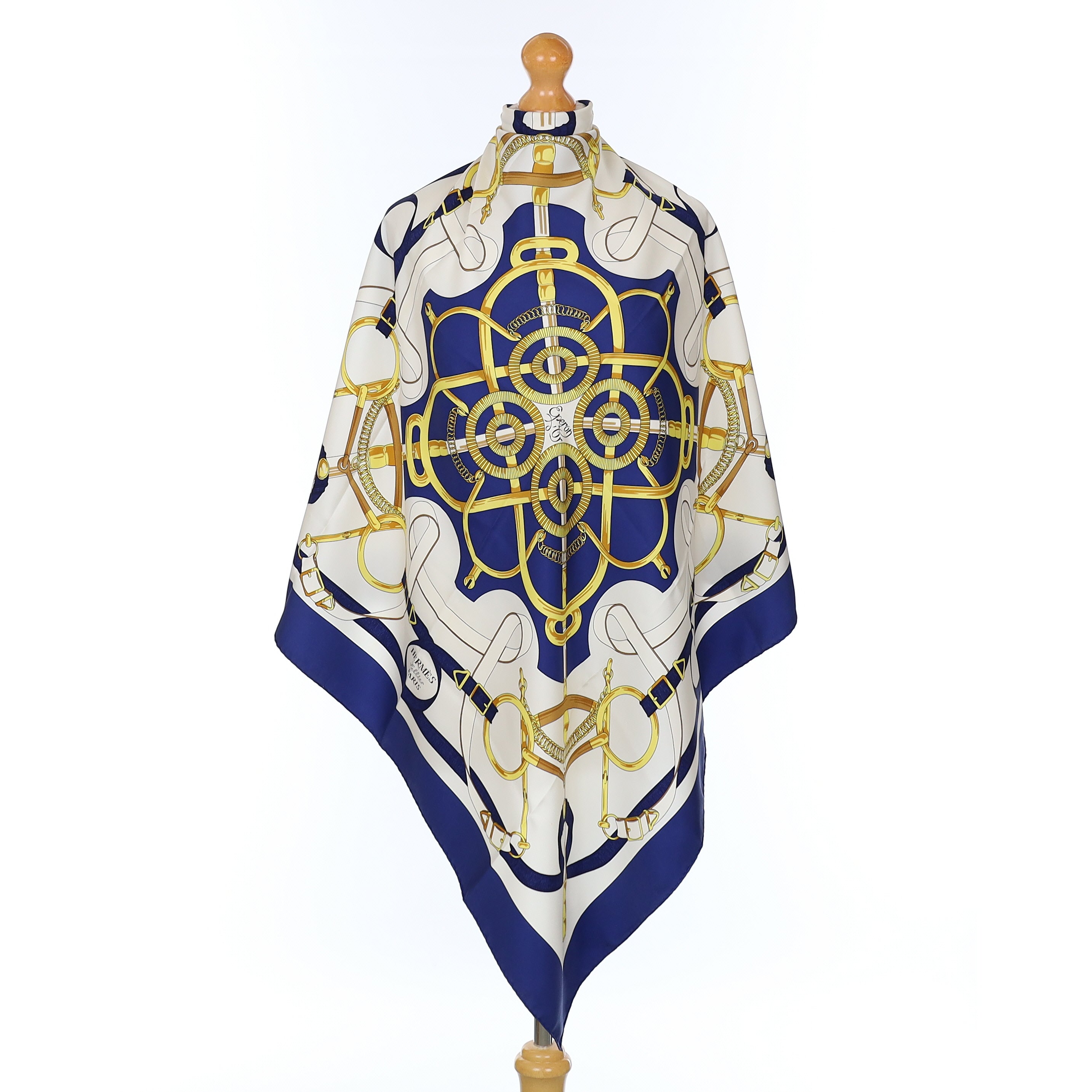Hermès Eperon d'Or Silk Scarf