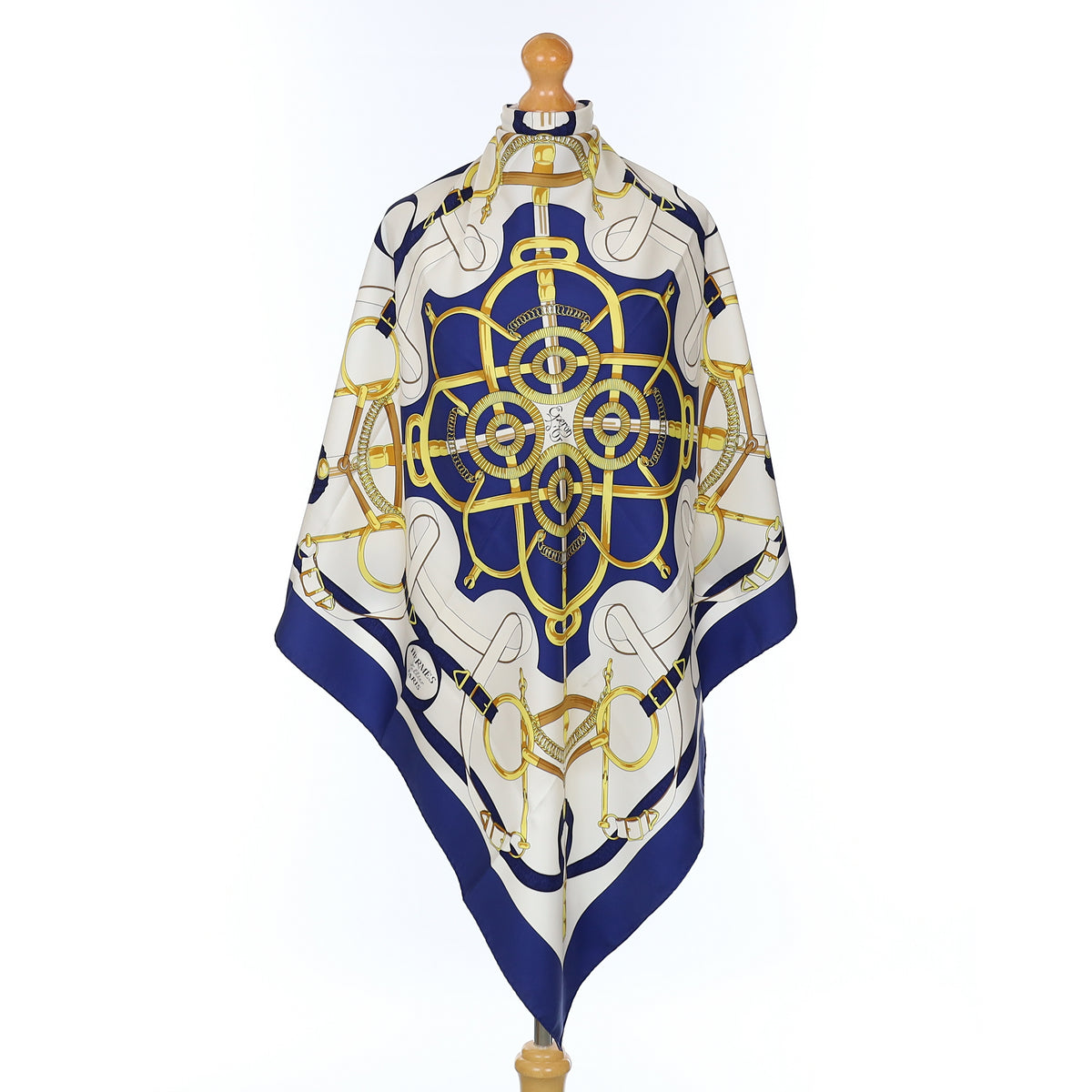 Hermès Eperon d'Or Silk Scarf