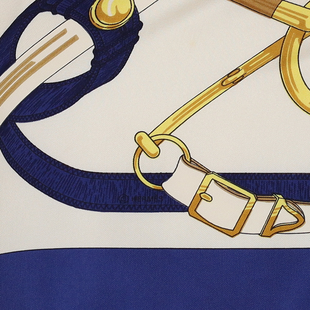 Hermès Eperon d'Or Silk Scarf
