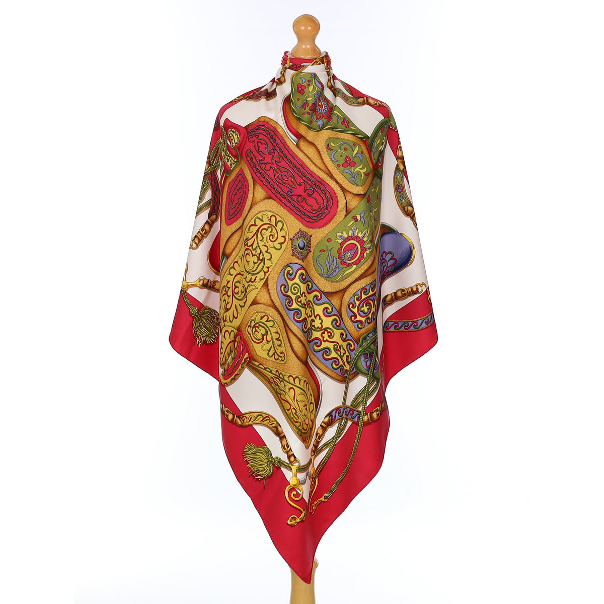 Hermès Festival Silk Scarf