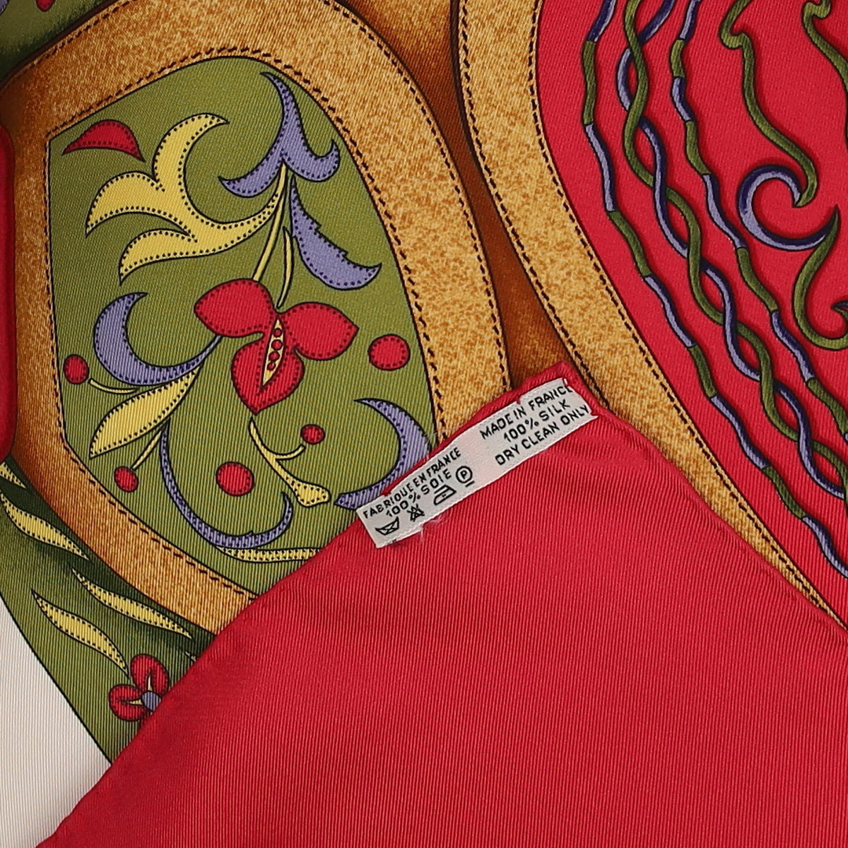 Hermès Festival Silk Scarf