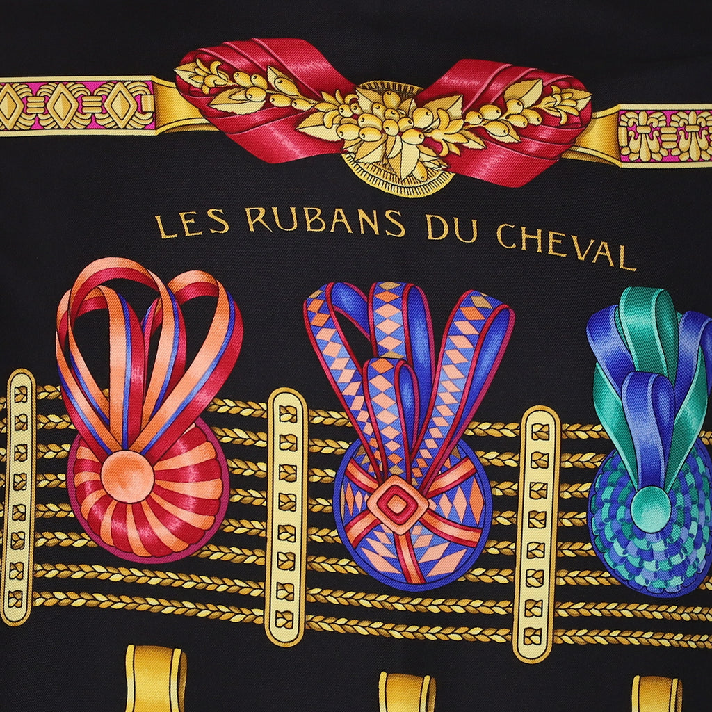 Hermès Les Rubans du Cheval Silk Scarf