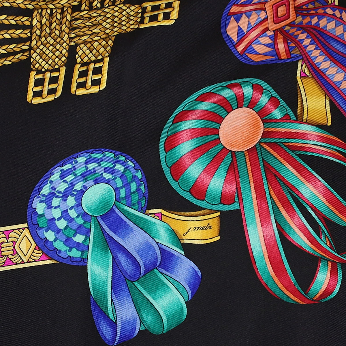 Hermès Les Rubans du Cheval Silk Scarf