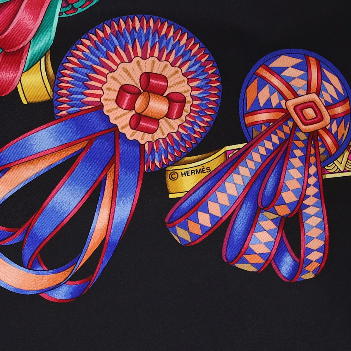 Hermès Les Rubans du Cheval Silk Scarf