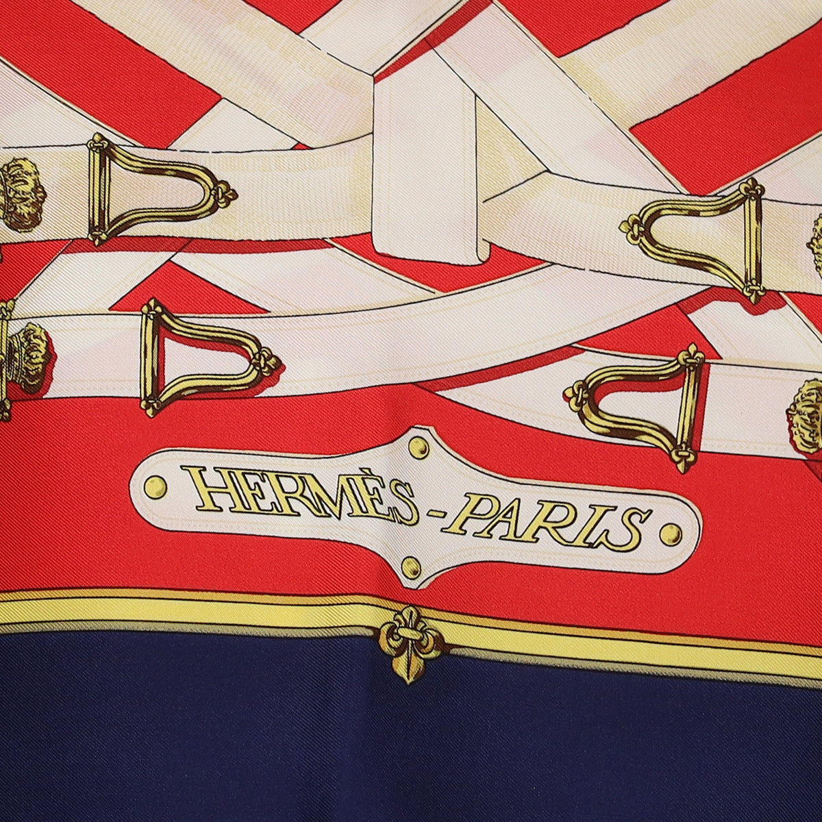 Brand New Boxed Hermès Cavalcadour Silk Scarf