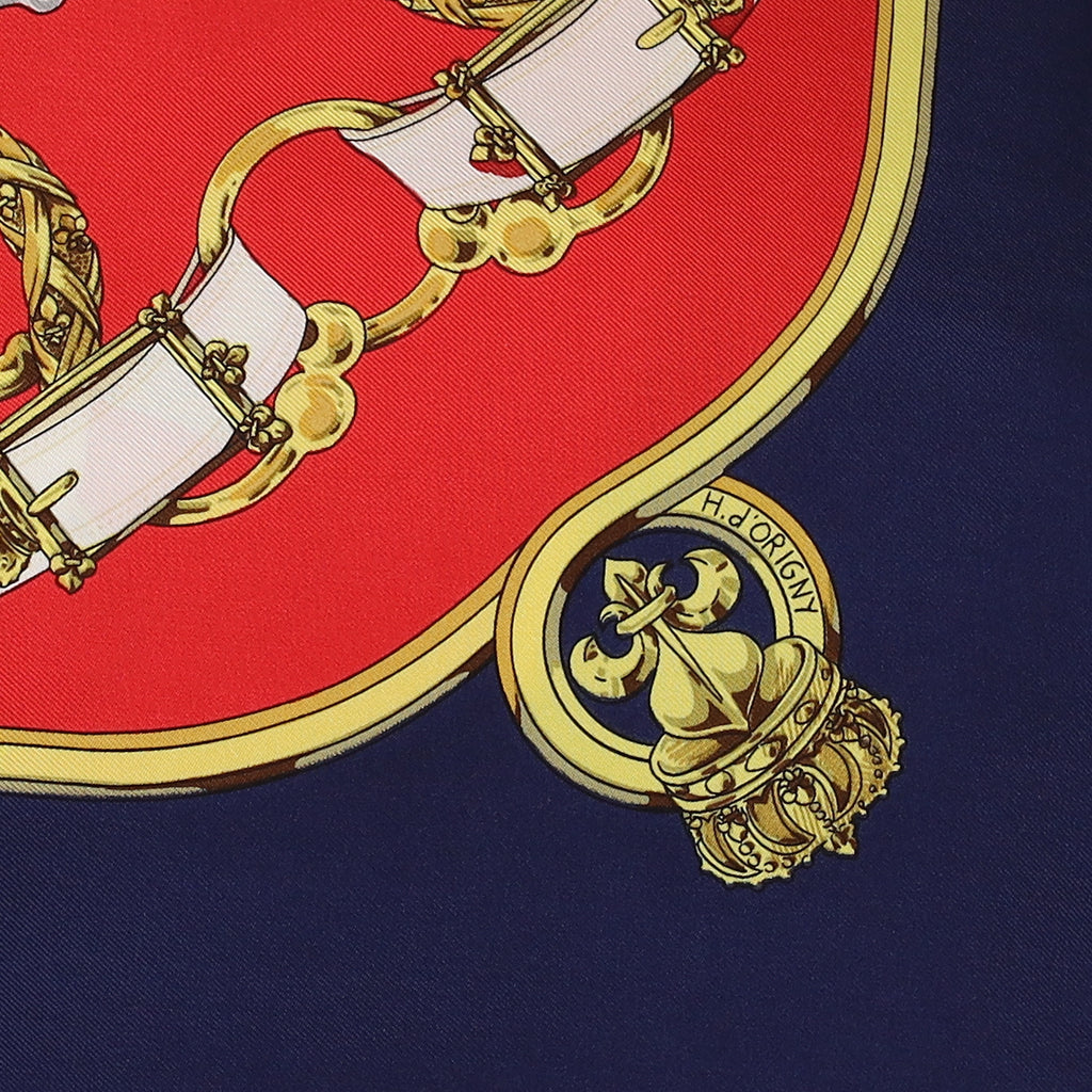 Brand New Boxed Hermès Cavalcadour Silk Scarf