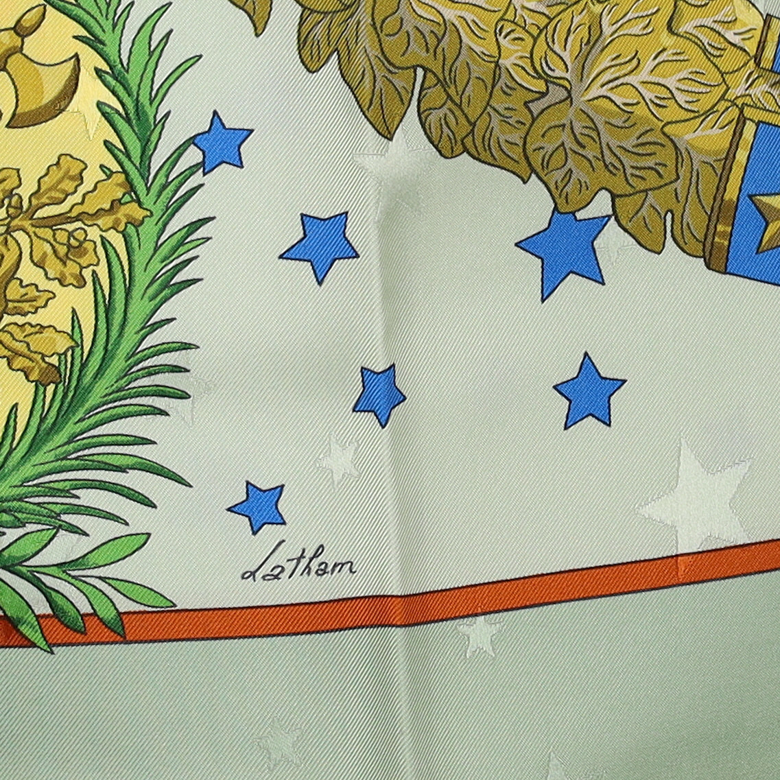 Brand New Boxed Hermès Emblèmes de L'Europe Silk Scarf