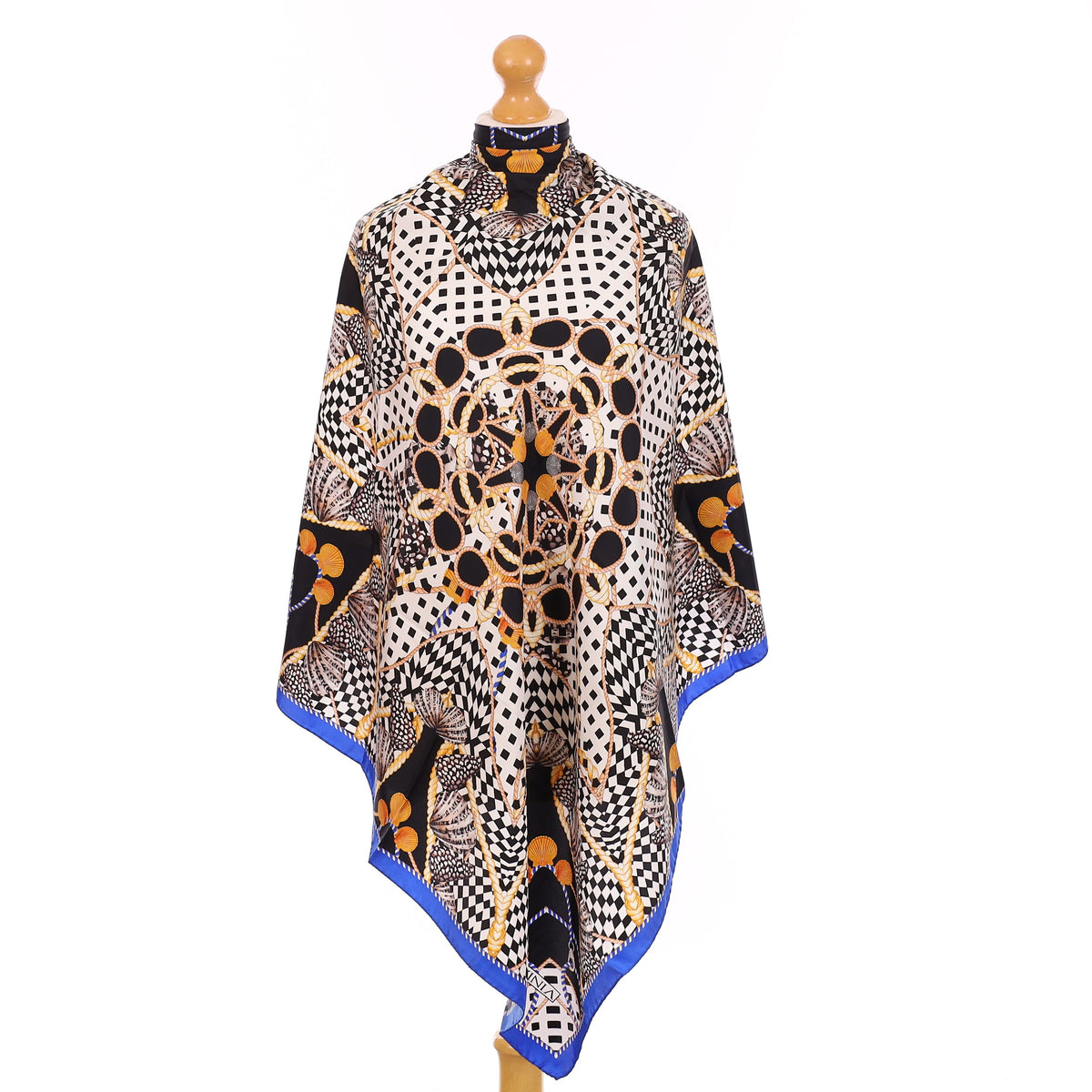 Lavinia Sea Shell Silk Scarf
