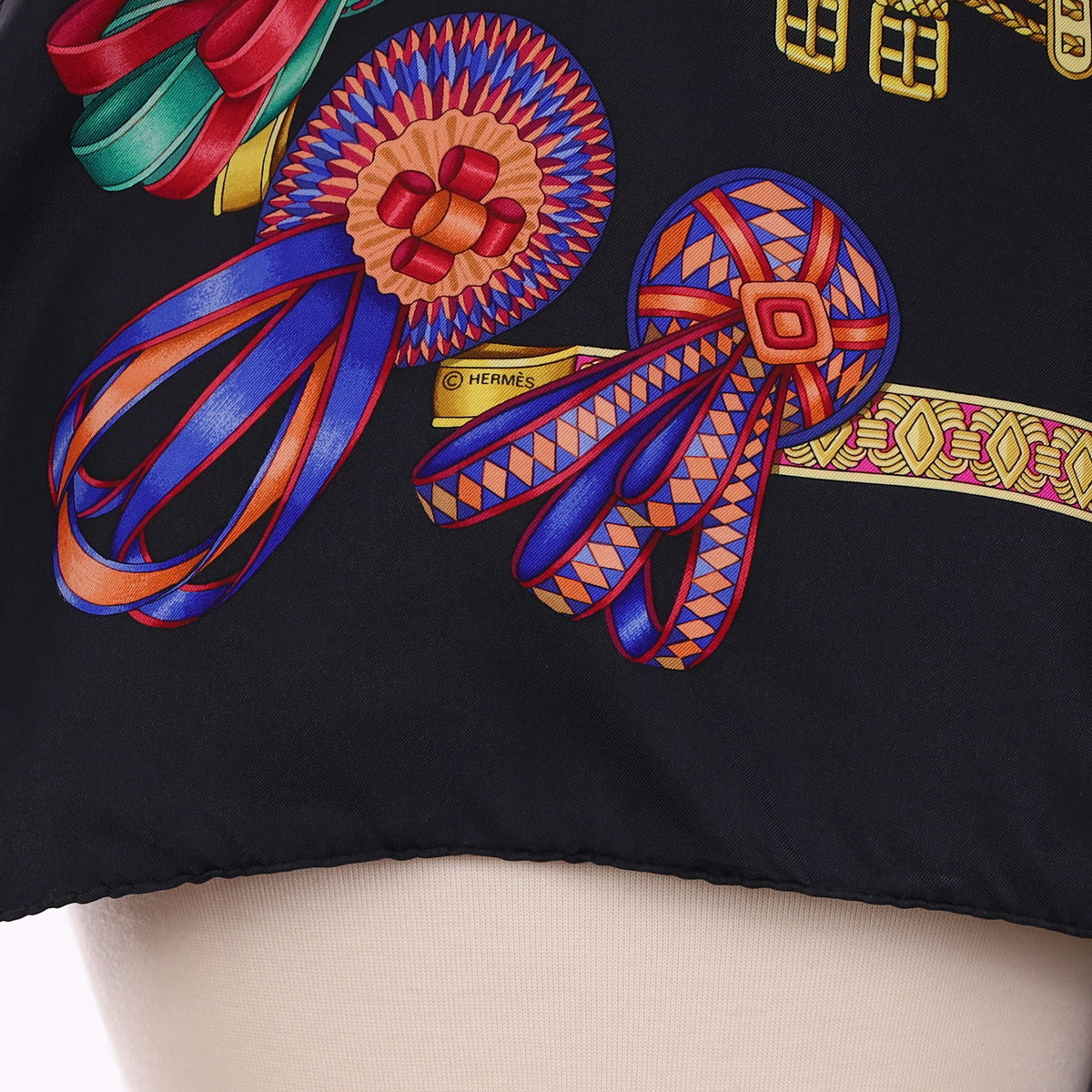 Hermès Les Rubans du Cheval Silk Scarf