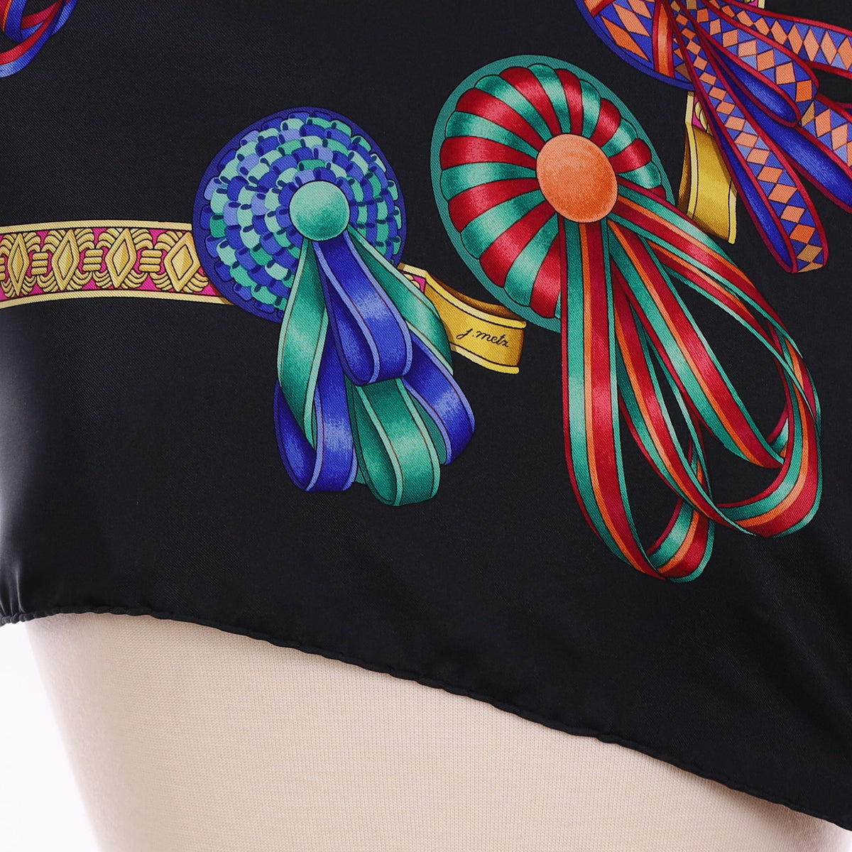 Hermès Les Rubans du Cheval Silk Scarf