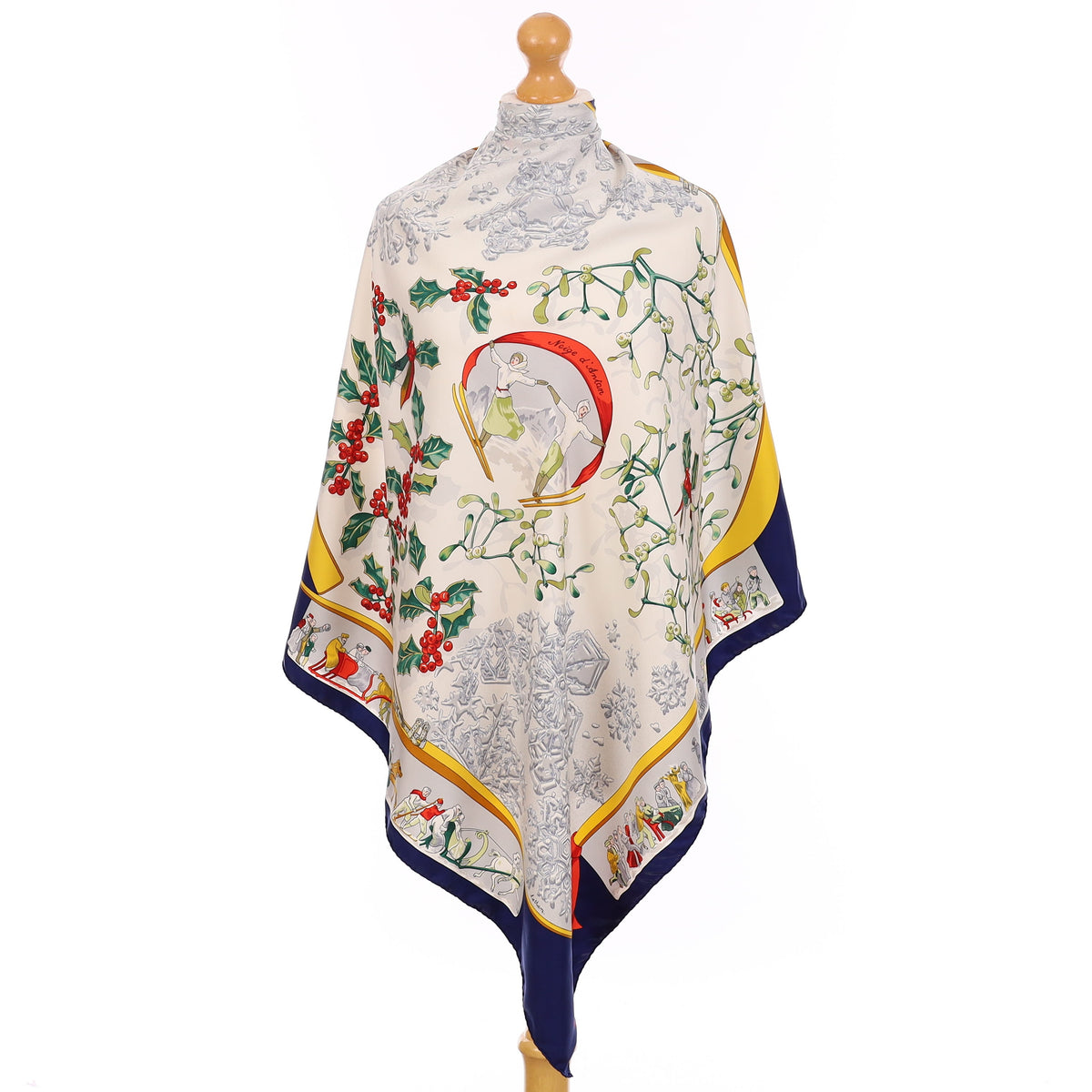 Hermès Neige D'Antan Silk Scarf