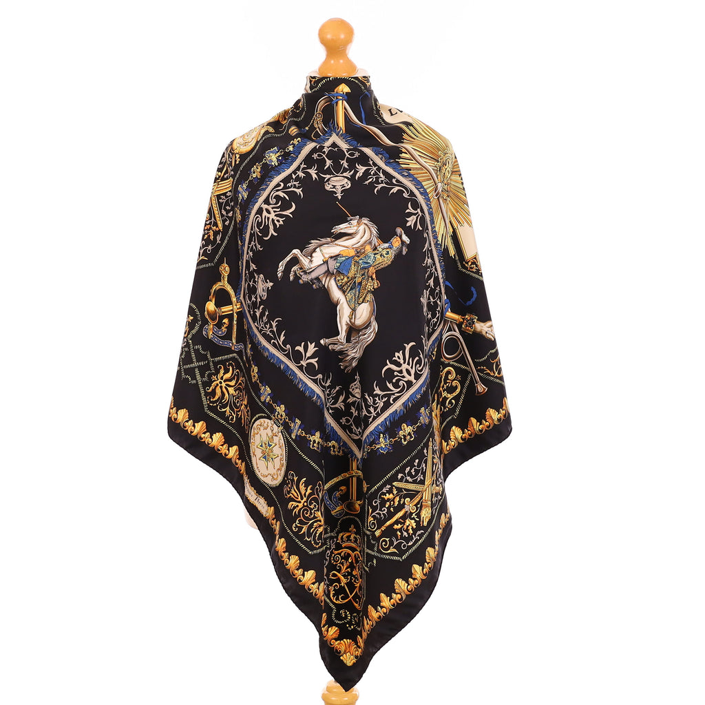Hermès Lvdovicvs Magnvs Silk Scarf