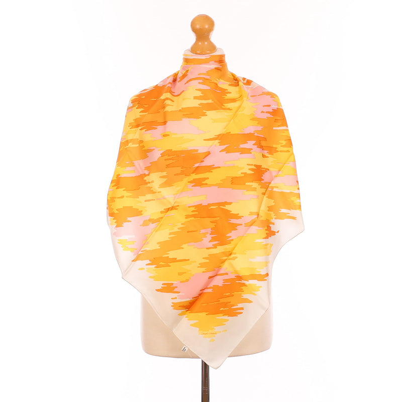 Brand New Abstract Vintage Silk Scarf