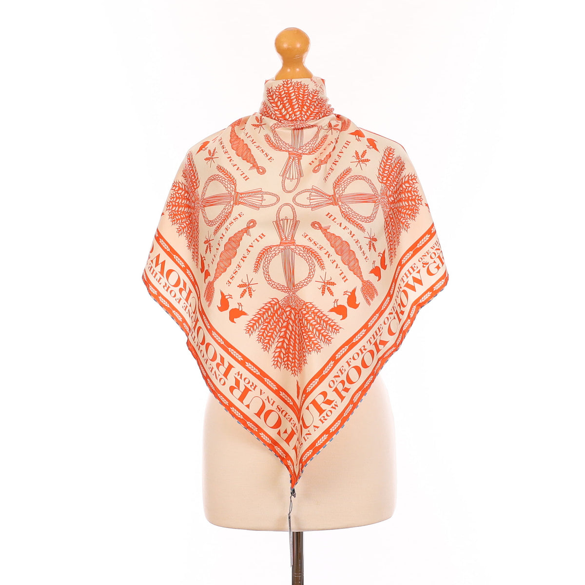 Brand New Penny Maltby Silk Scarf