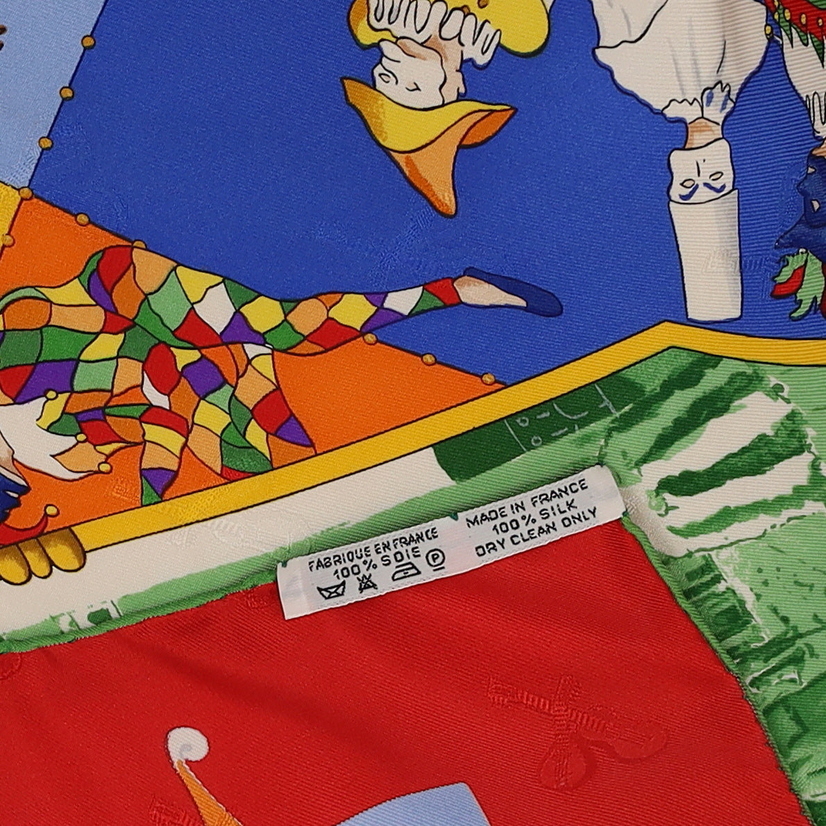 Hermès Le Carnaval de Venise Silk Scarf
