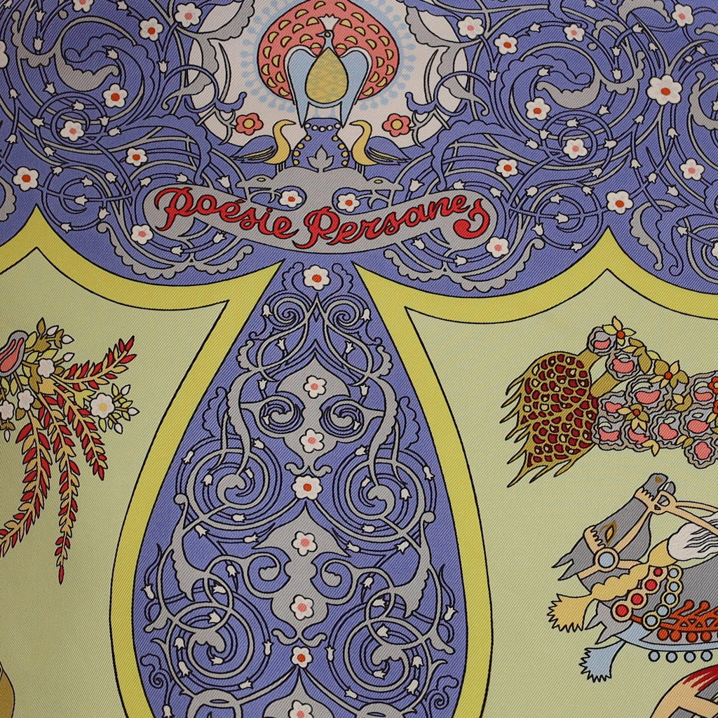 Hermès Poésie Persane Silk Scarf Quite Rare