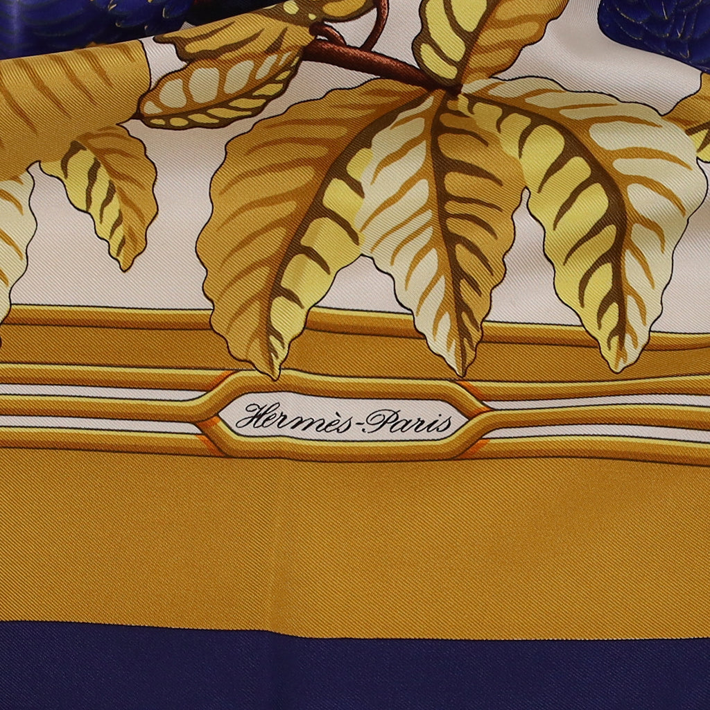 Hermès Les Perroquets Silk Scarf
