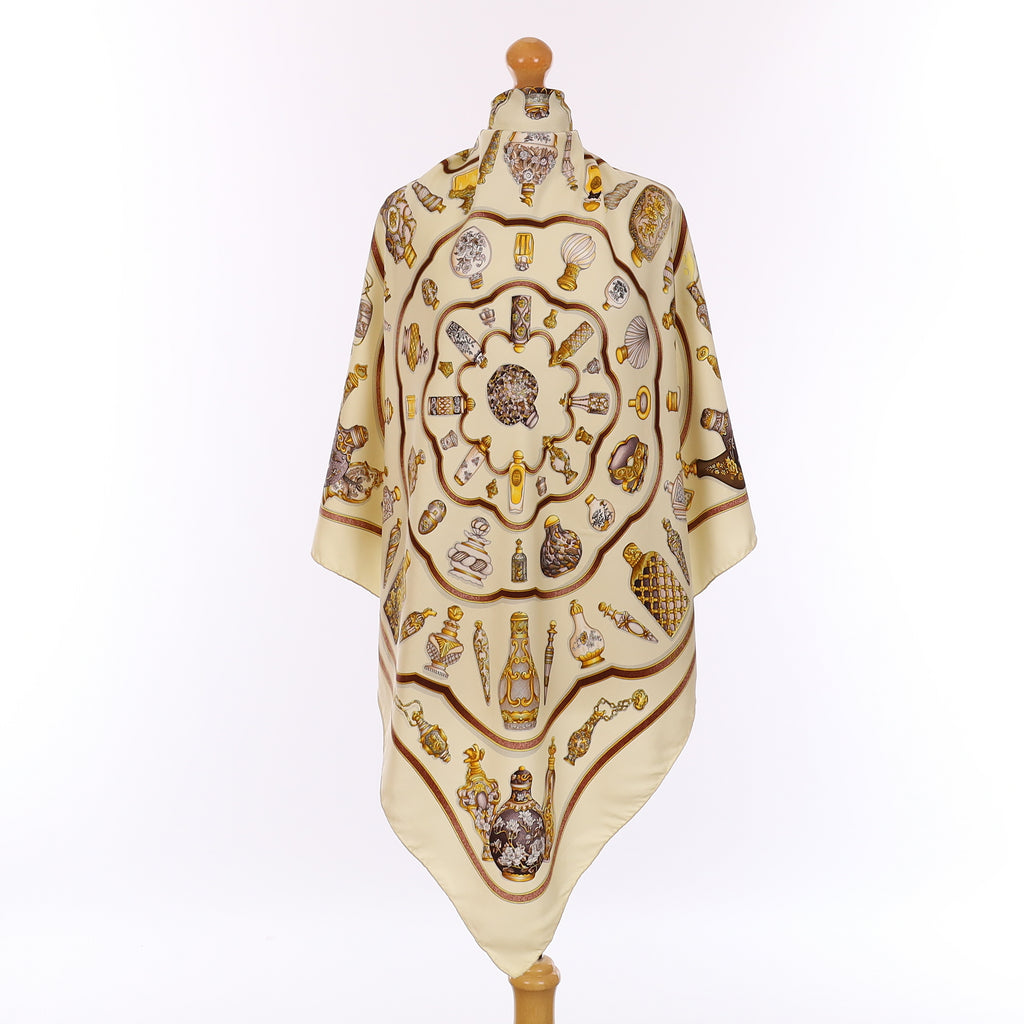Hermès Qu Importe Le Flacon Silk Scarf