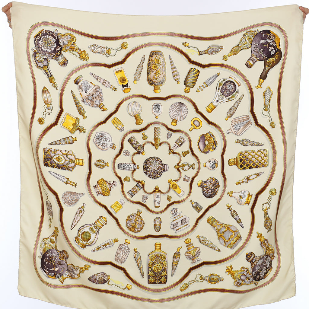 Hermès Qu Importe Le Flacon Silk Scarf