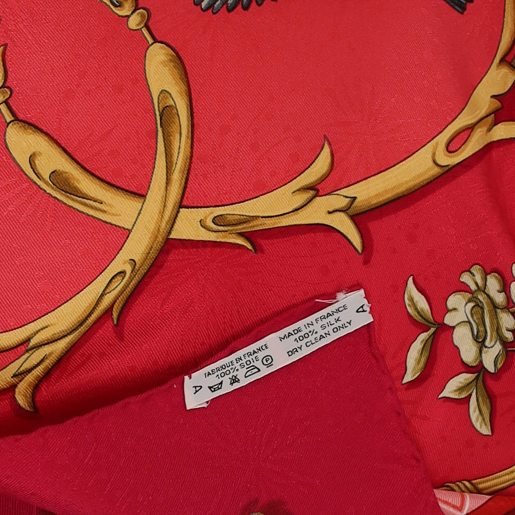 Hermès La Clé des Champs Silk Scarf