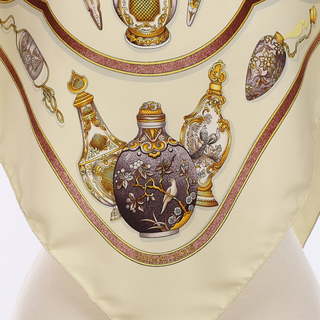 Hermès Qu Importe Le Flacon Silk Scarf