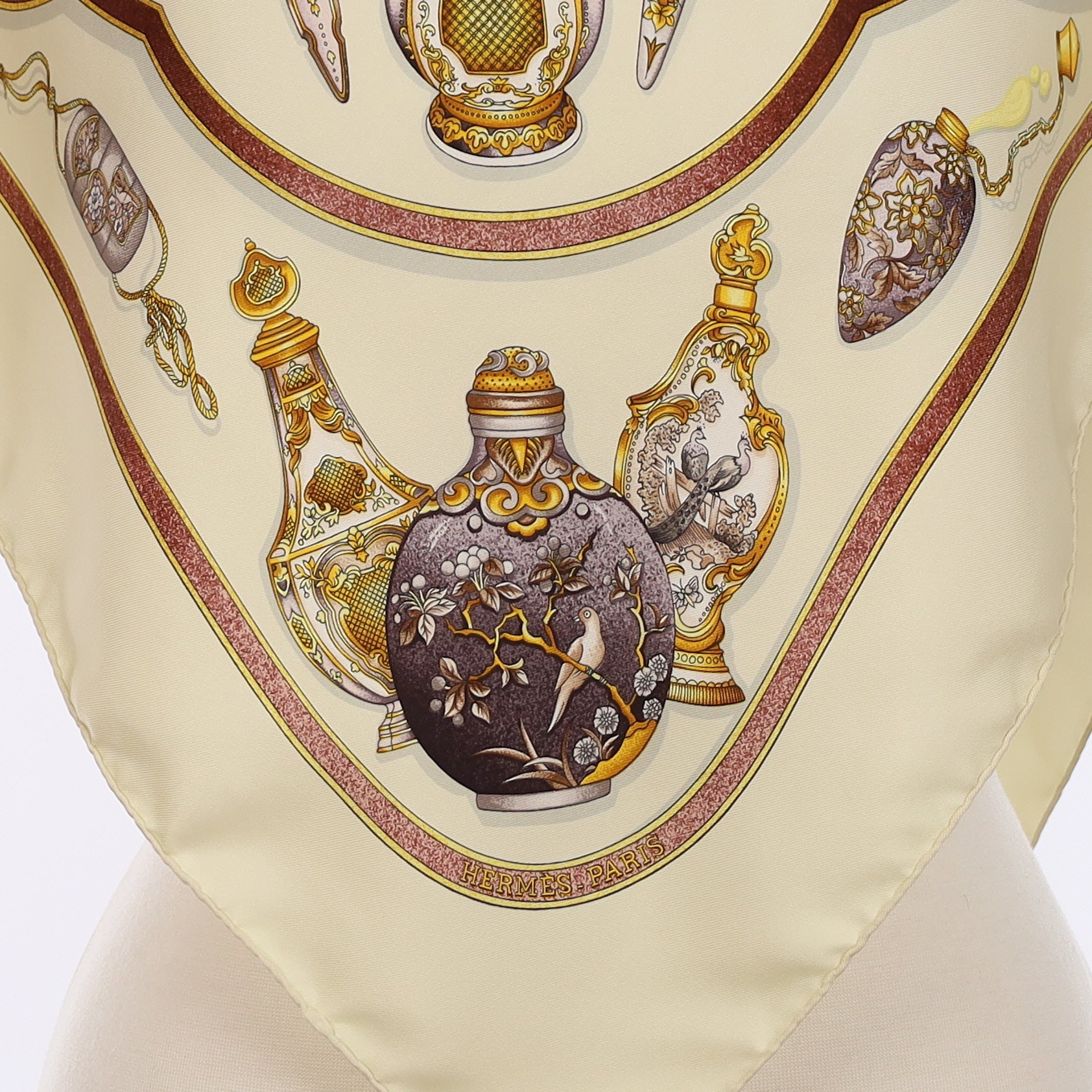 Hermès Qu Importe Le Flacon Silk Scarf