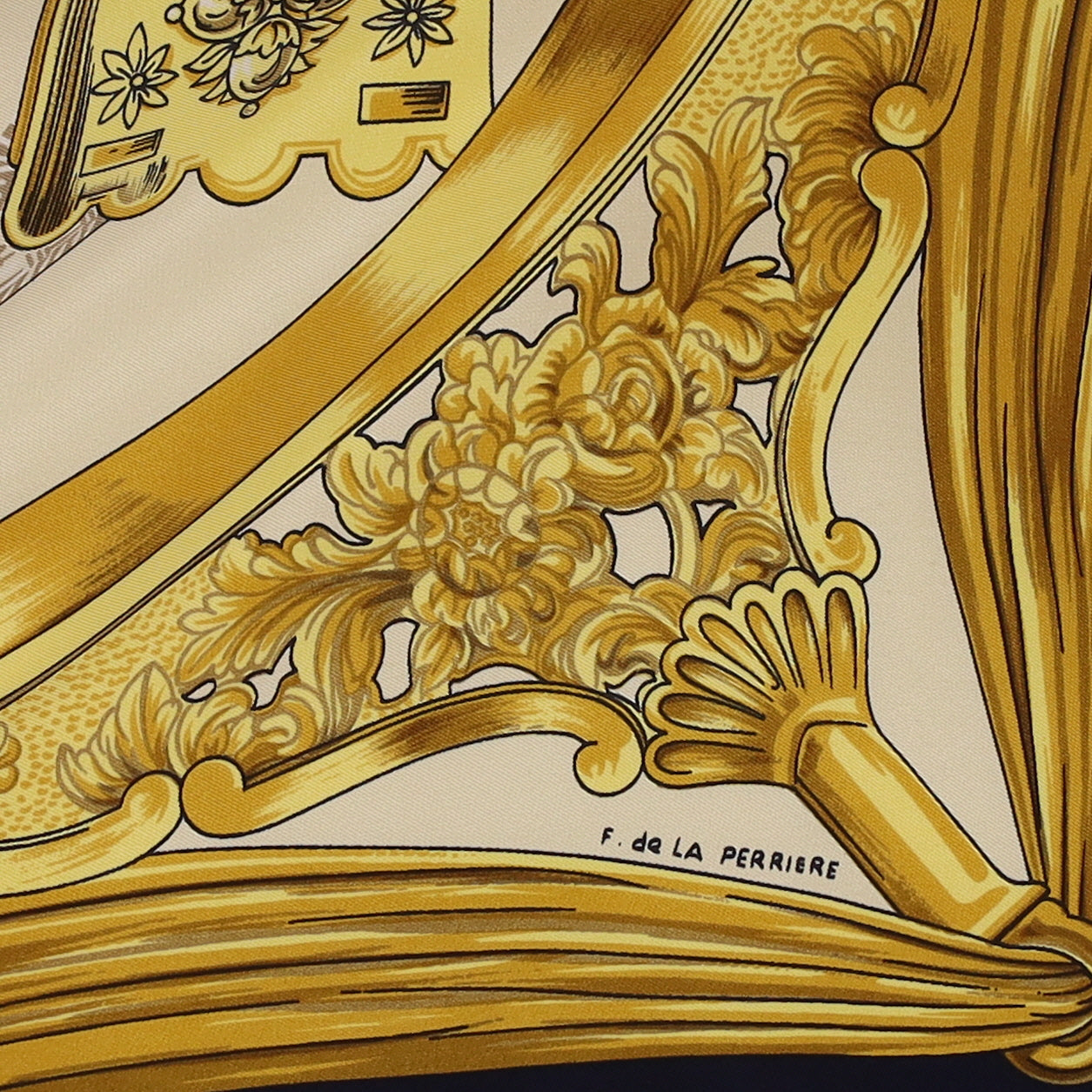 Pristine Hermès Etriers Silk Scarf