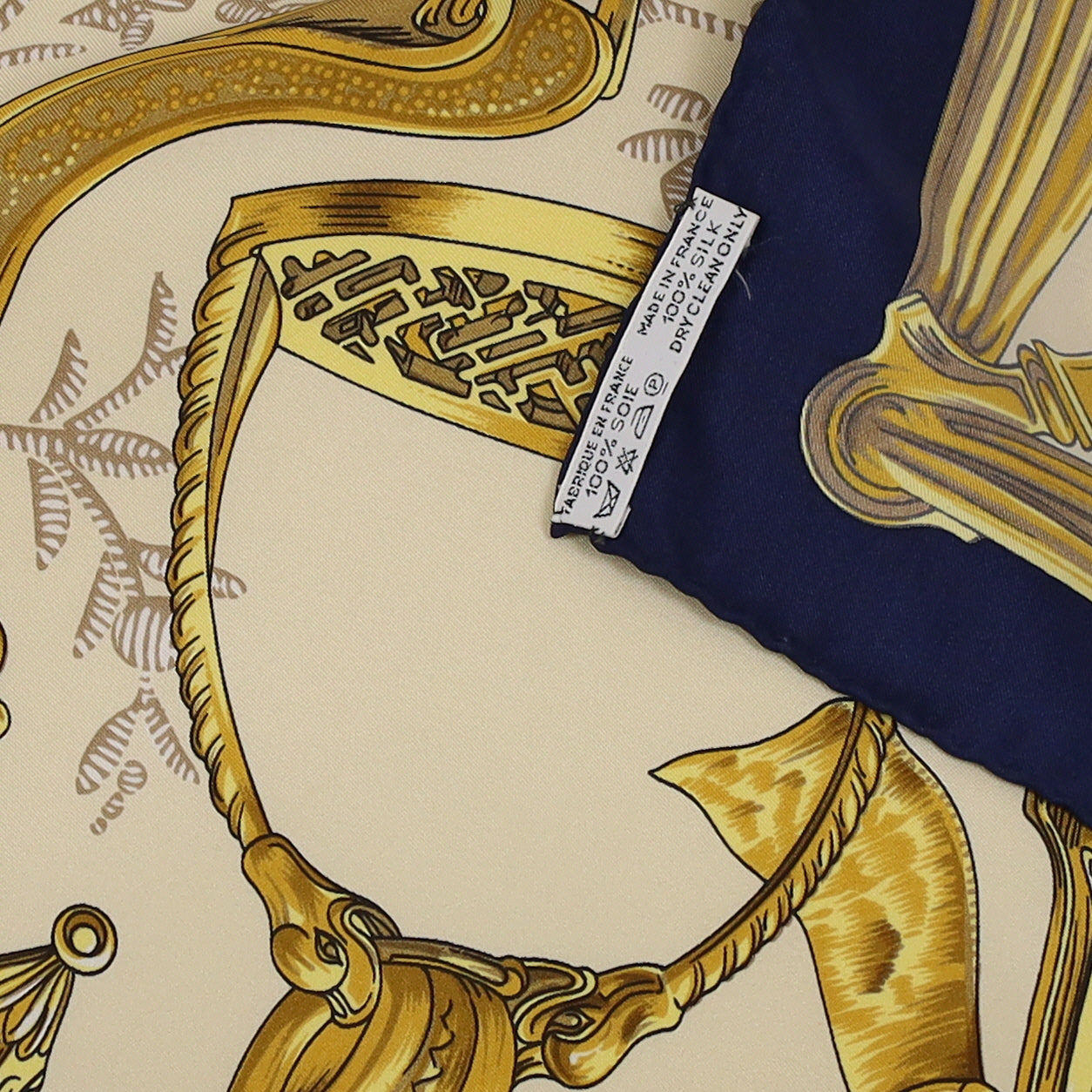 Pristine Hermès Etriers Silk Scarf