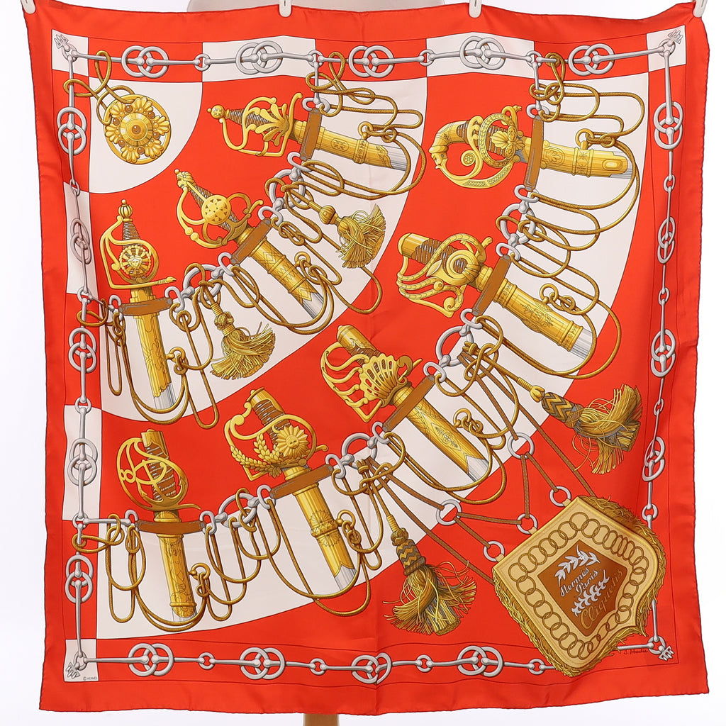 Hermès Cliquetis Silk Scarf