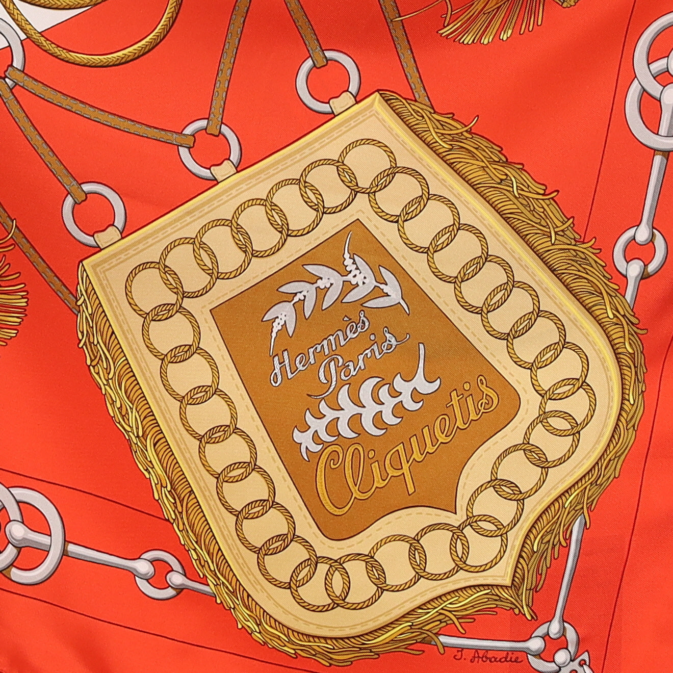 Hermès Cliquetis Silk Scarf