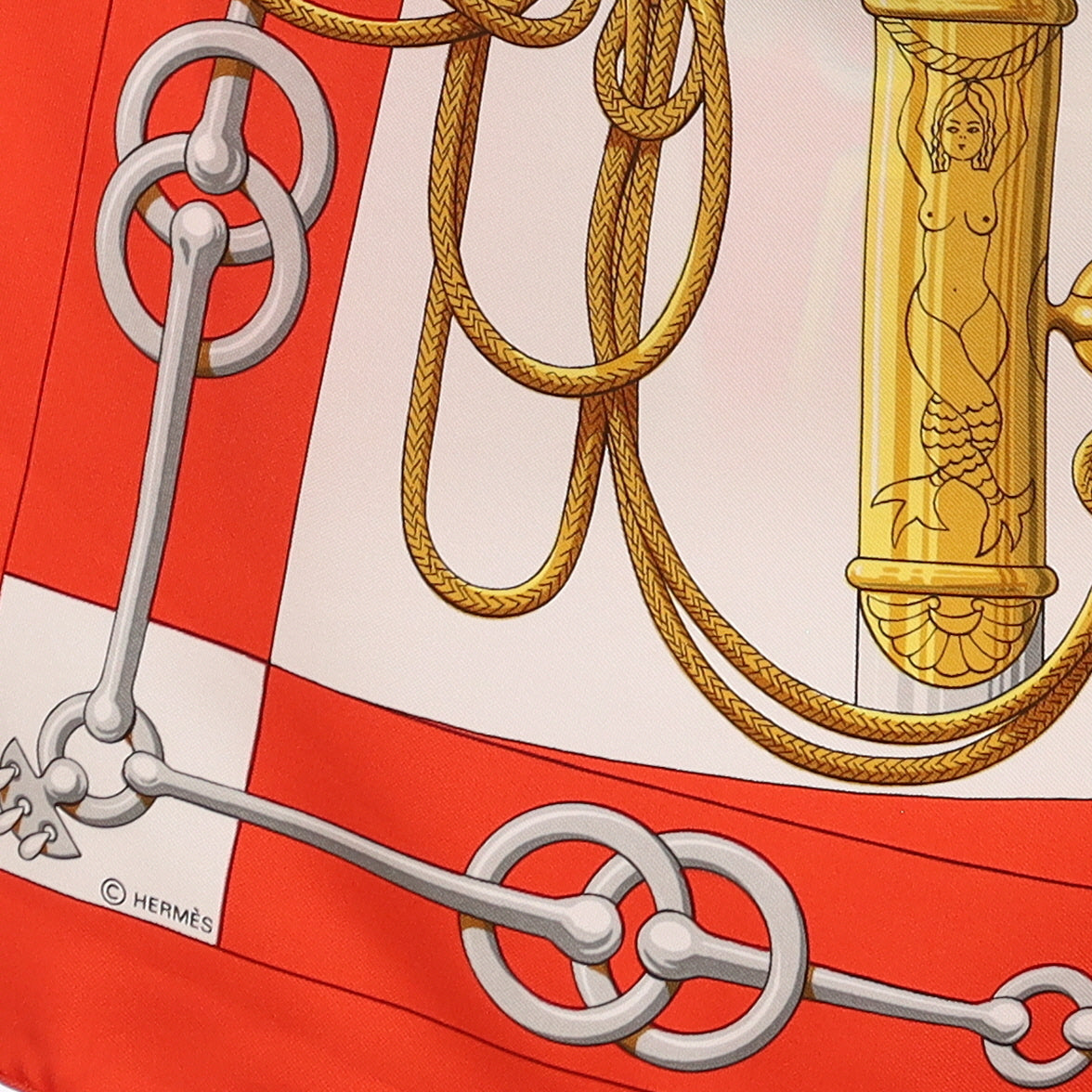 Hermès Cliquetis Silk Scarf