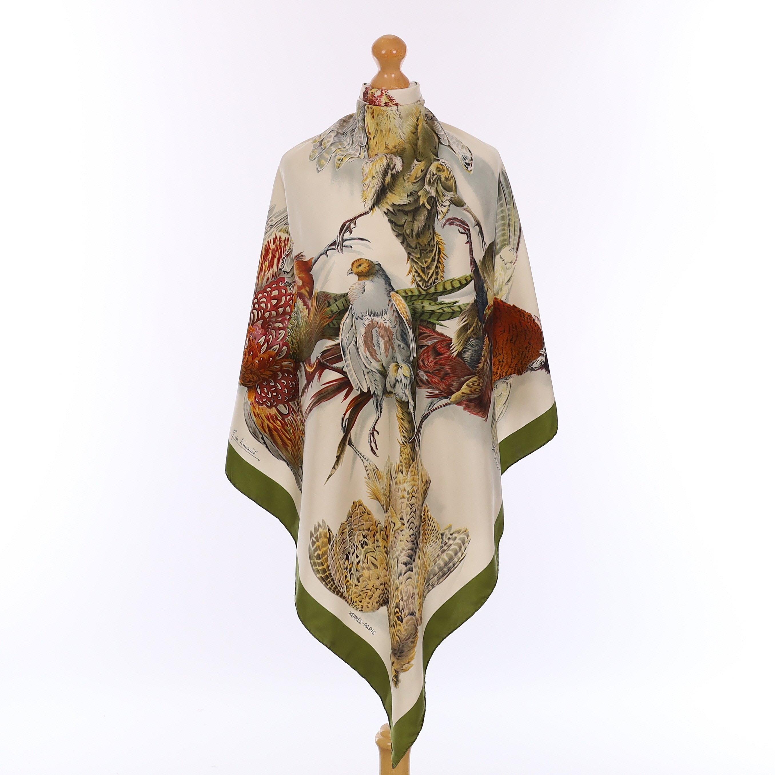 Hermès Belle Chasse Silk Scarf
