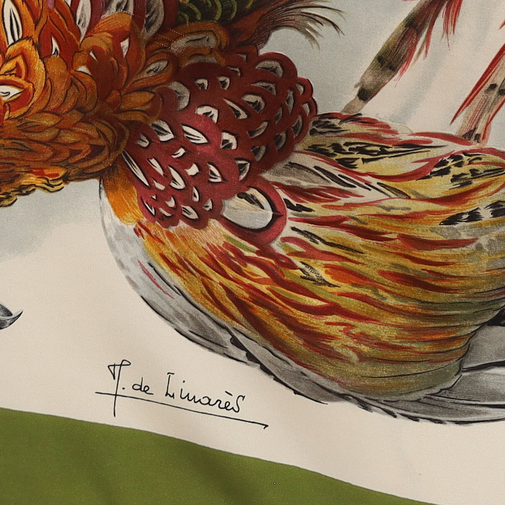 Hermès Belle Chasse Silk Scarf