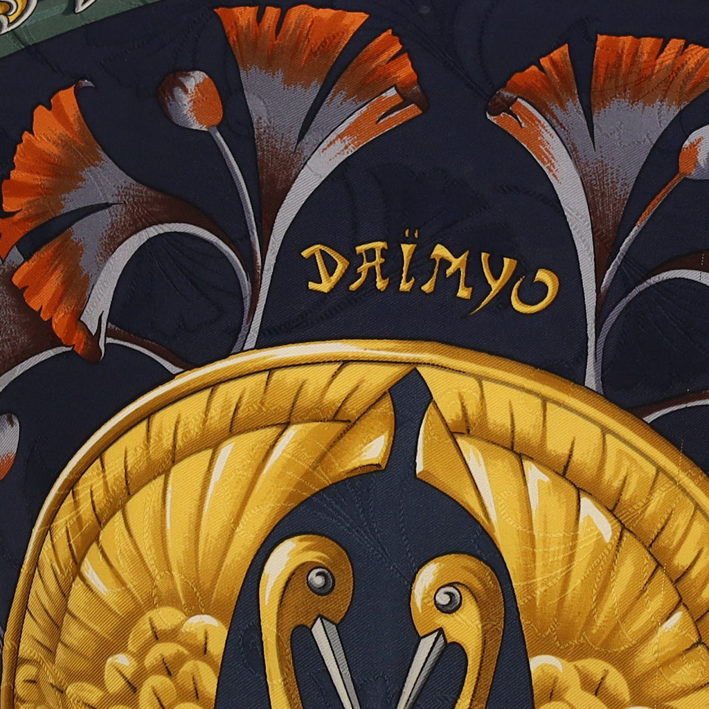 Pristine Hermès Daïmyo Silk Scarf