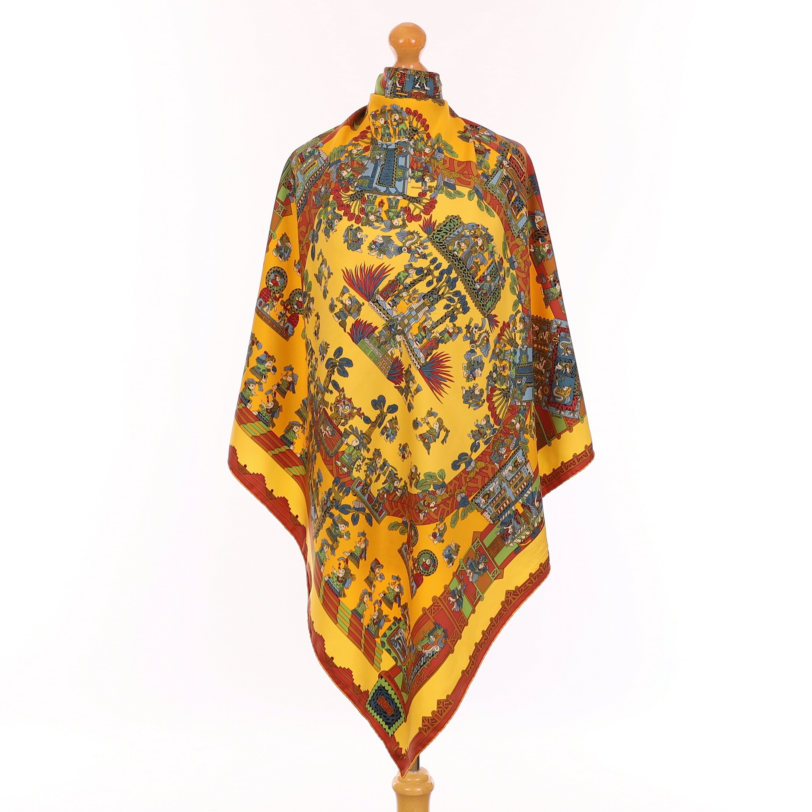 Hermès Astres et Soleils Silk Scarf