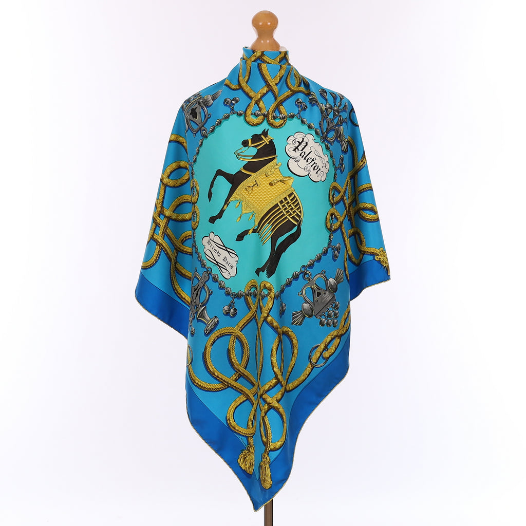 Hermès Palefroi Silk Scarf