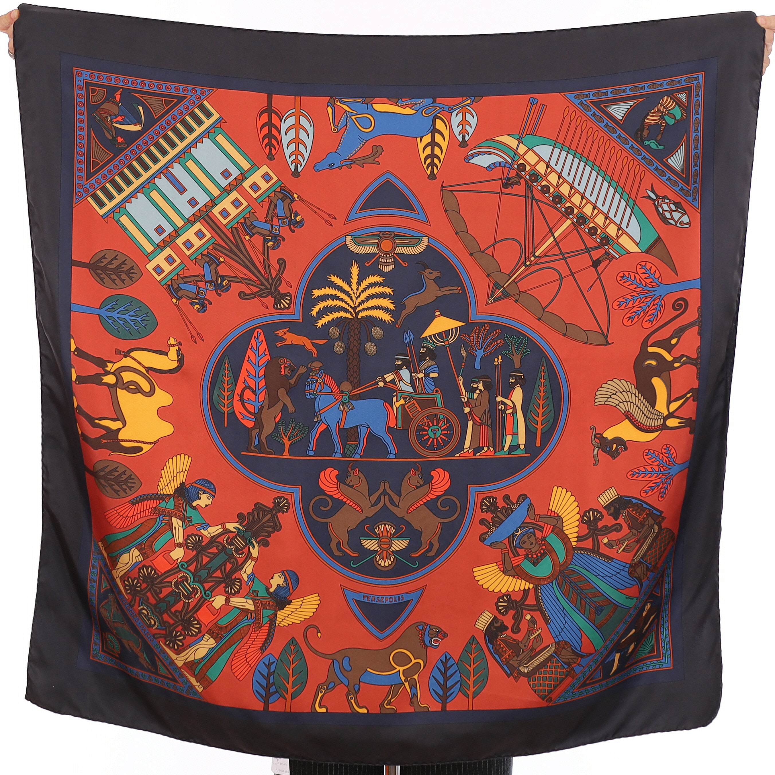Hermès Persepolis Silk Scarf