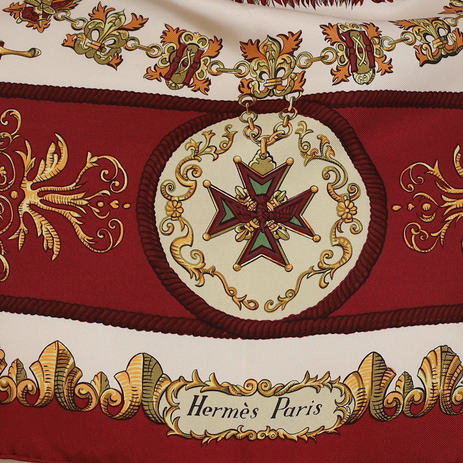 Hermès Lvdovicvs Magnvs Silk Scarf
