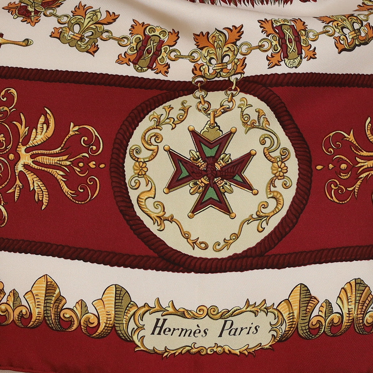 Hermès Lvdovicvs Magnvs Silk Scarf