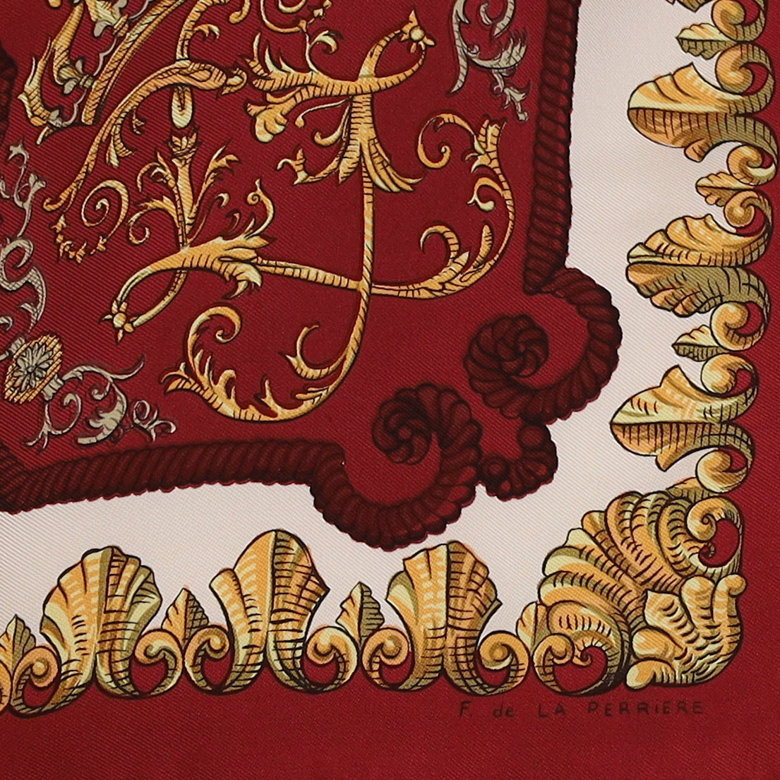 Hermès Lvdovicvs Magnvs Silk Scarf