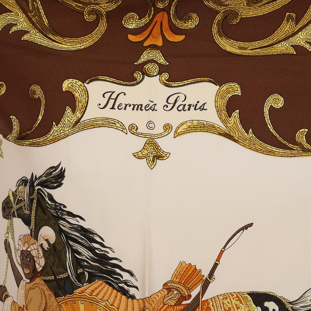 Hermès Cheval Turc Silk Scarf