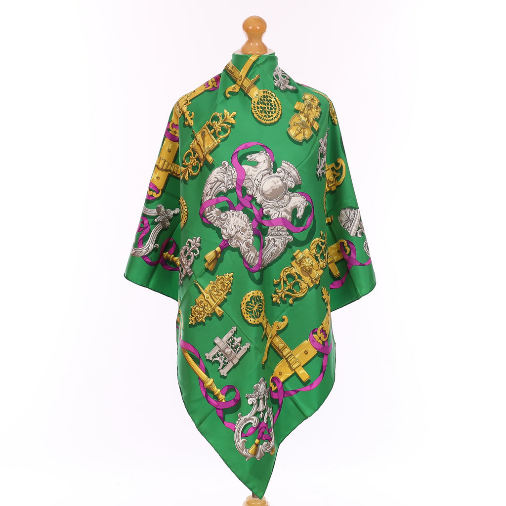 Hermès Ferronnerie Silk Scarf