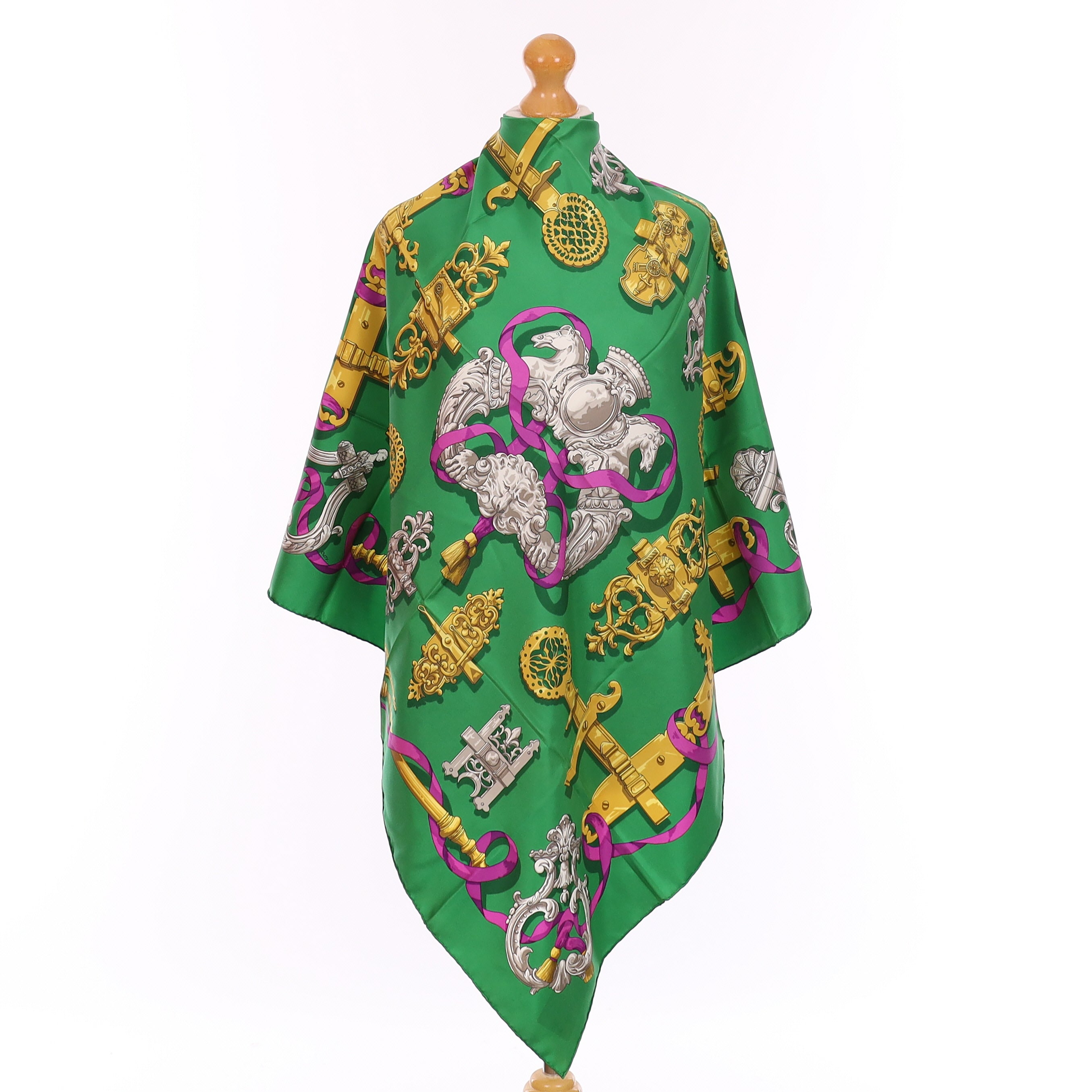 Hermès Ferronnerie Silk Scarf