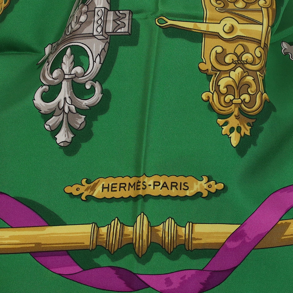 Hermès Ferronnerie Silk Scarf