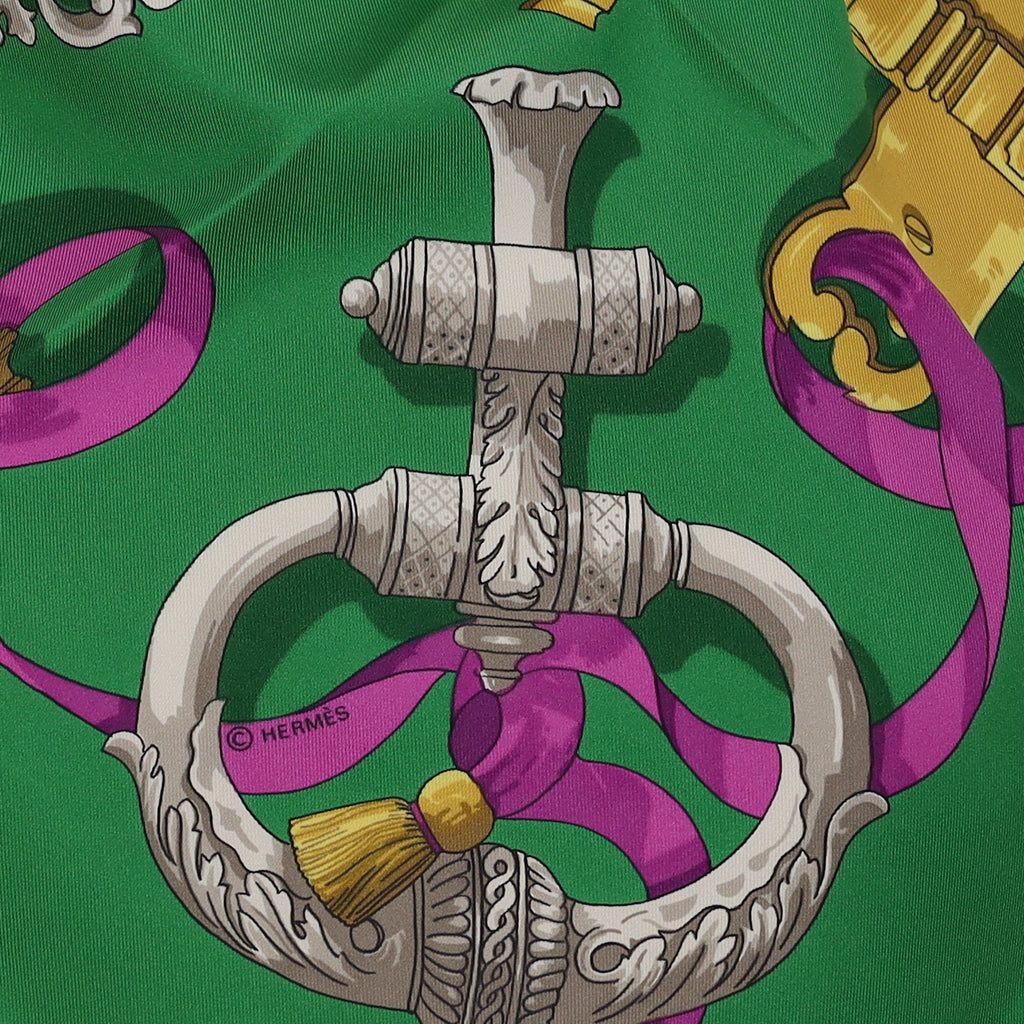 Hermès Ferronnerie Silk Scarf